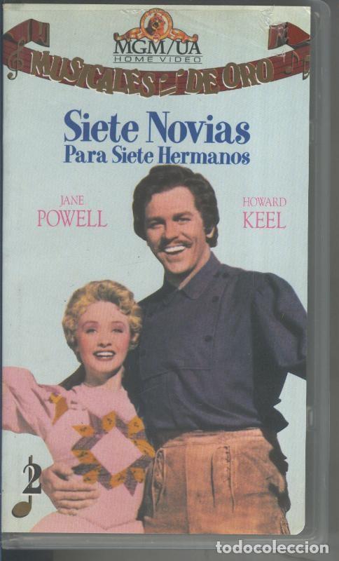 Sammeln von Zeitschriften und Zeitungen: Video VHS: Siete novias para siete hermanos - Varios