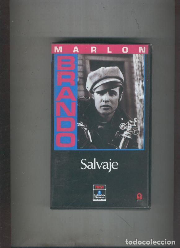 Collectionnisme de Revues et Journaux: Video VHS: Salvaje con Marlon Brando - Varios