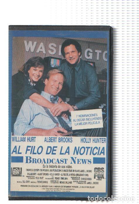 Collection Magazines and Newspapers: Cine VHS: AL FILO DE LA NOTICIA - William Hurt - James L. Brooks
