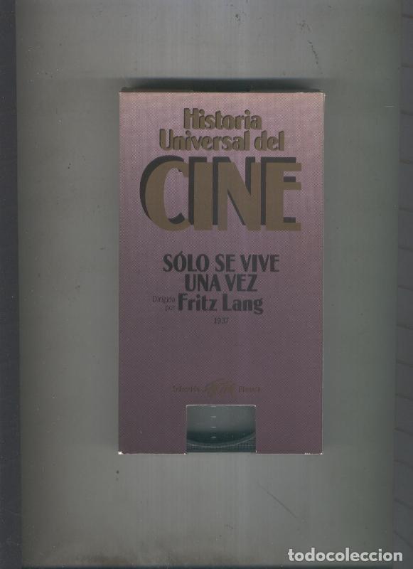 Collection Magazines and Newspapers: Video VHS: Historia Universal del Cine: Solo se vive una vez - Varios
