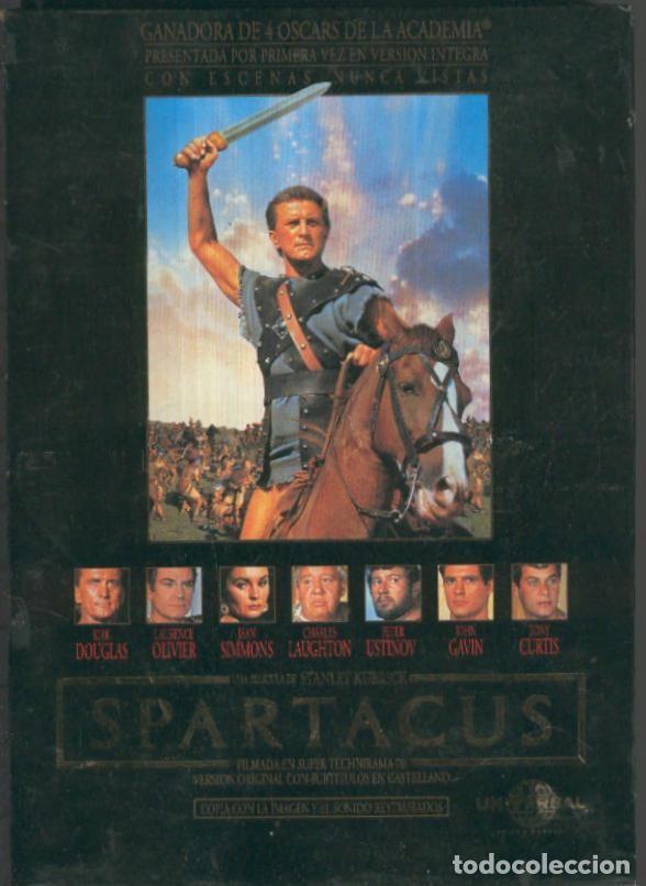 Coleccionismo de Revistas y Peri&oacute;dicos: VHS-Cine: SPARTACUS, Edicion Especial - Stanley Kubrick