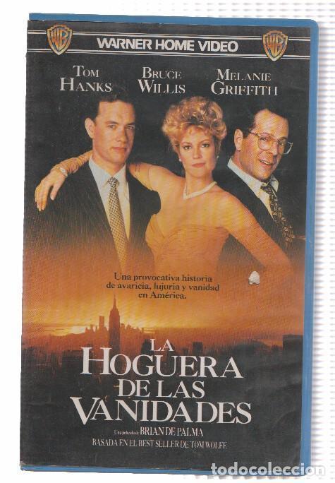 Colecionismo de Revistas e Jornais: Cine VHS: LA HOGUERA DE LAS VANIDADES - Tom Hanks - Brian de Palma
