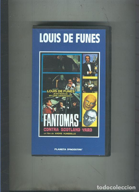 Collectionnisme de Revues et Journaux: Video VHS: Louis de Funes numero 2a: Fantomas contra Scotland Yard - Varios
