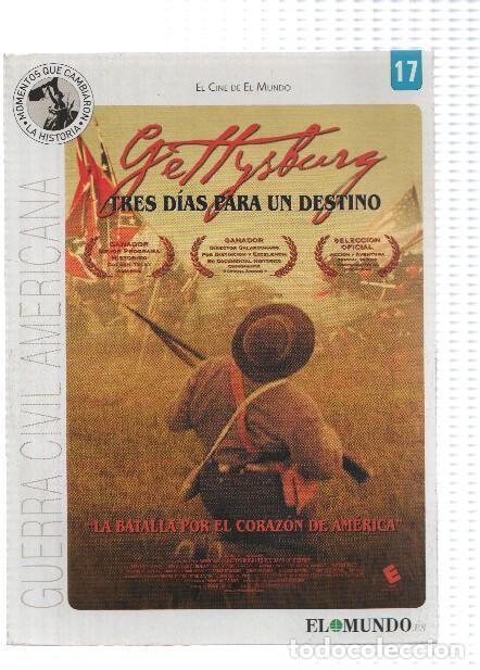 Collezionismo di Riviste e Giornali: DVD-Cine: Grandes Acontecimientos del Siglo XX, Numero 17: GETTYSBURG - Robert Child - Varios