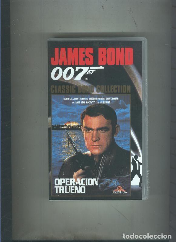 Coleccionismo de Revistas y Peri&oacute;dicos: Video VHS: James Bond 007: Operacion trueno - Varios