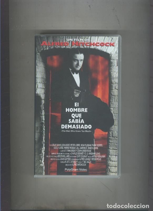 Coleccionismo de Revistas y Peri&oacute;dicos: Video VHS: Alfred Hitchcock: El hombre que sabia demasiado - Varios