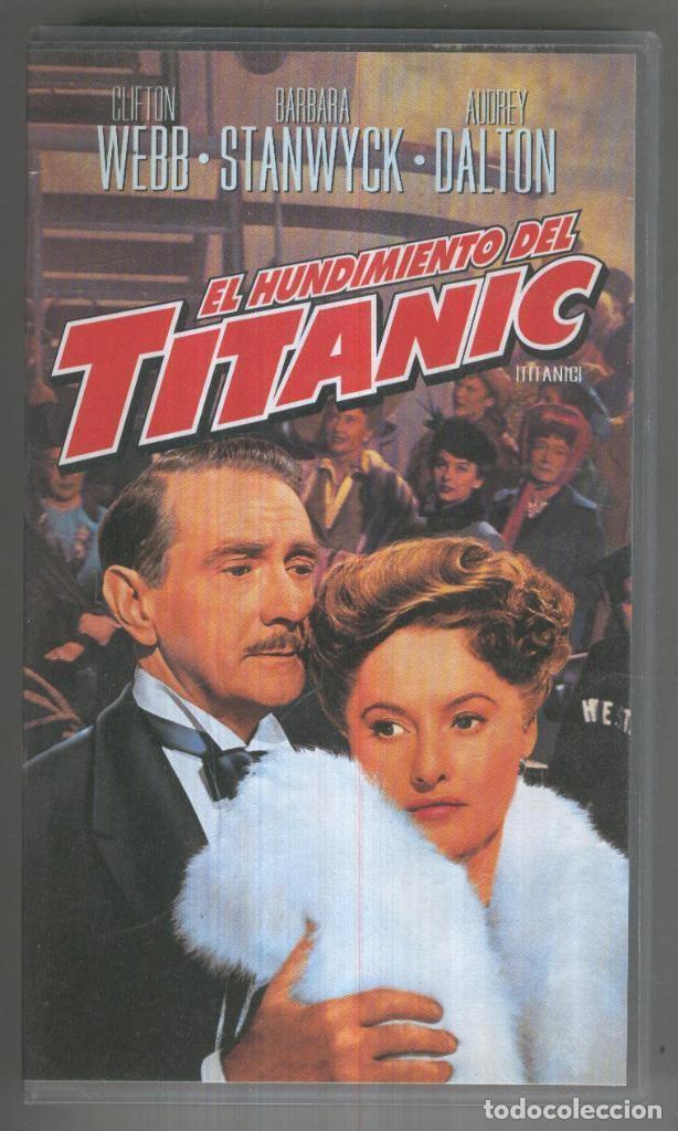 Coleccionismo de Revistas y Peri&oacute;dicos: VHS Cine: EL HUNDIMIENTO DEL TITANIC - Jean Negulesco - Jean Negulesco