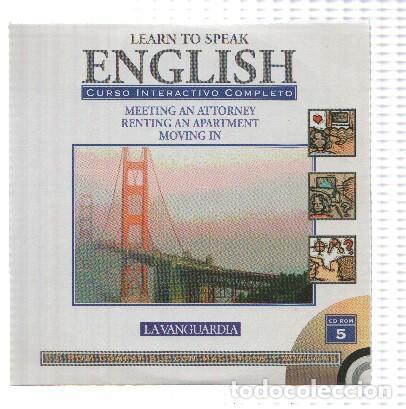 Collectionnisme de Revues et Journaux: CD-Rom: LEARN TO SPEAK ENGLISH, Numero 05: Curso interactivo Completo (La Vanguardia) - The Learning