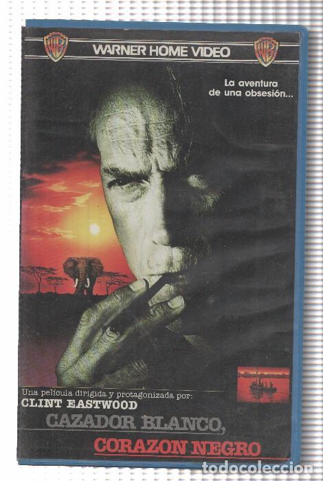 Coleccionismo de Revistas y Peri&oacute;dicos: VHS-Cine: CAZADOR BLANCO, CORAZON NEGRO - Clint Eastwood - Clint Eastwood