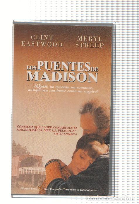 Coleccionismo de Revistas y Peri&oacute;dicos: Cine VHS: LOS PUENTES DE MADISON - Clint Eastwood, Meryl Streep - Clint Eastwood