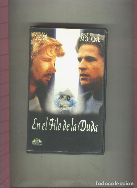 Coleccionismo de Revistas y Peri&oacute;dicos: Video VHS: En el filo de la duda (Richard Gere-Matthew Modine) - Varios