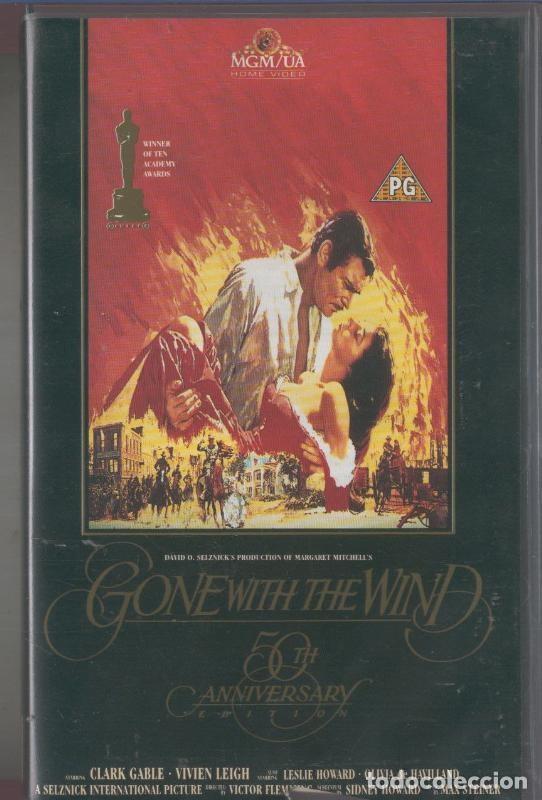 Colecionismo de Revistas e Jornais: Video VHS: Gone with the wind - Varios