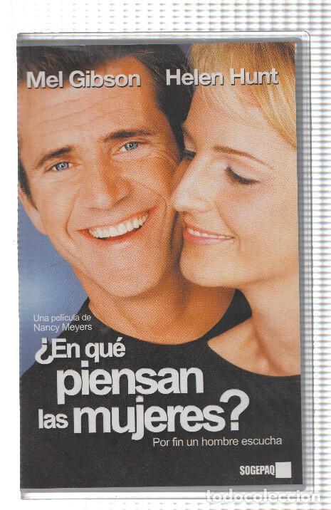 Collezionismo di Riviste e Giornali: Cine VHS: EN QUE PIENSAN LAS MUJERES - Mel Gibson, Helen Hunt - Nancy Meyers