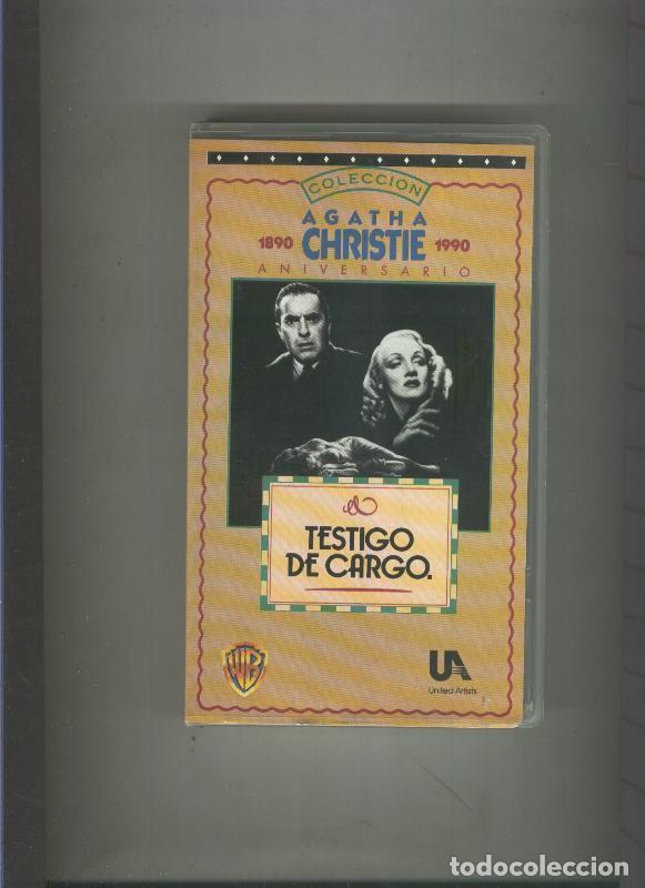 Collection Magazines and Newspapers: Video VHS: Agatha Christie: El testigo de cargo /Tyrone Power-Marlene Dietrich) - Varios