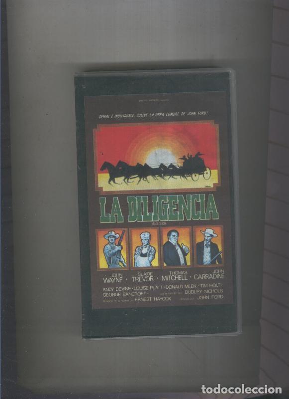 Collection Magazines and Newspapers: Video VHS: La diligencia de John Ford con John Wayne - Varios