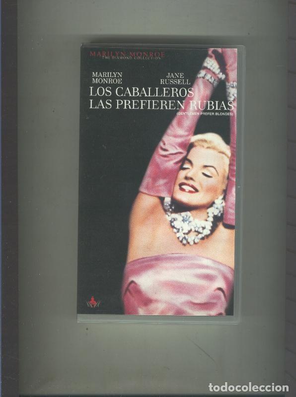 Coleccionismo de Revistas y Peri&oacute;dicos: Video VHS: Los caballeros las prefieren rubias (Marilyn Monroe-Jane Russell) - Varios