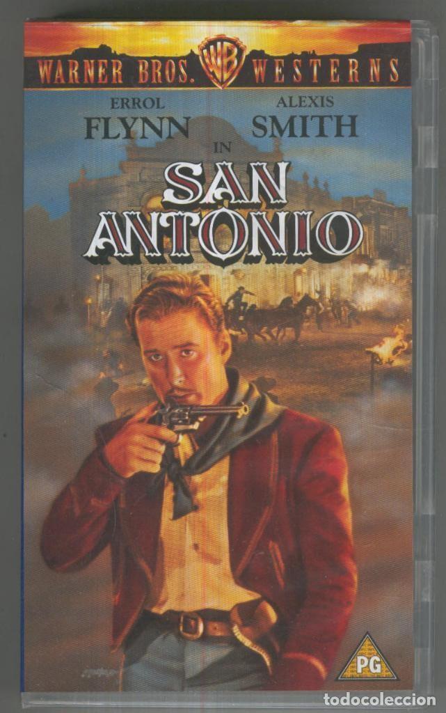 Colecionismo de Revistas e Jornais: VHS CINE: SAN ANTONIO - (English) - David Butler