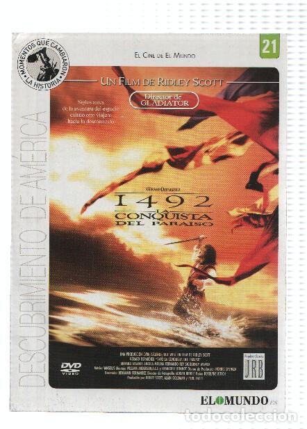 Collezionismo di Riviste e Giornali: DVD-Cine: Grandes Acontecimientos del Siglo XX, Numero 21: 1942 LA CONQUISTA DEL PARAISO - Ridley Sc