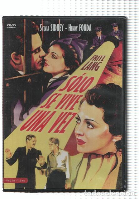 Coleccionismo de revistas y peri&oacute;dicos: DVD-Cine: SOLO SE VIVE UNA VEZ - Sylvia Sidney / Henry Fonda - Fritz Lang