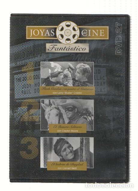Colecionismo de Revistas e Jornais: DVD-Cine: Joyas del Cine, Numero 27 (Fantastico): Flash Gordon Conquista el Universo, El Llanero Sol