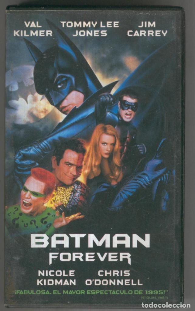 Coleccionismo de Revistas y Peri&oacute;dicos: VHS Cine: BATMAN FOREVER - Joel Shumacher - Joel Schumacher