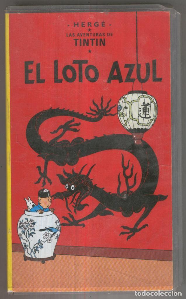 Coleccionismo de Revistas y Peri&oacute;dicos: VHS Cine Tintin: EL LOTO AZUL (1992) - Herge