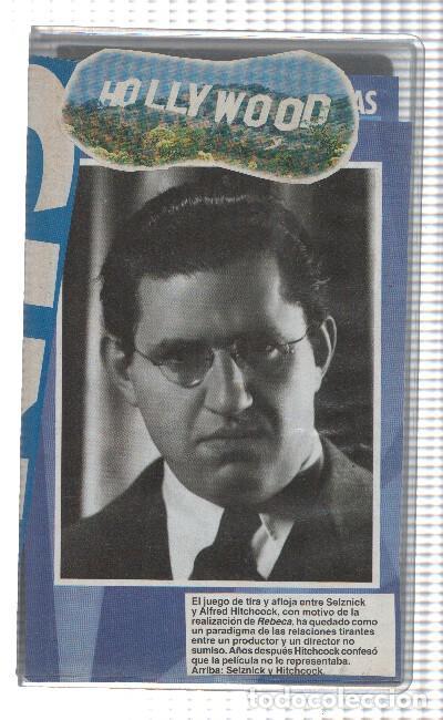 Coleccionismo de Revistas y Peri&oacute;dicos: VHS-CINE: Reportaje sobre DAVID O. SELZNICK y ALFRED HITCHCOCK - VARIOS