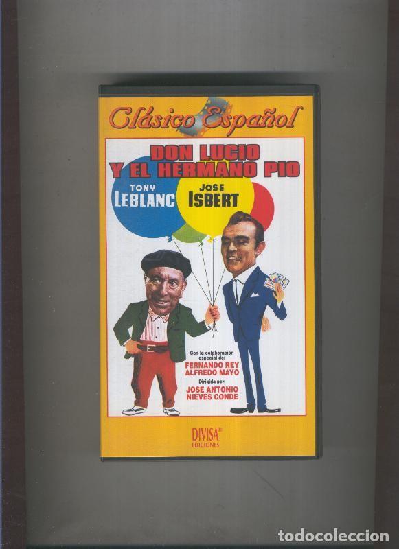 Collectionnisme de Revues et Journaux: Video VHS: Clasico Espa&ntilde;ol: Don Lucio y el hermano Pio (Tony Leblanc-Jose Isbert) - Varios