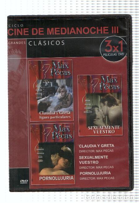 Collectionnisme de Revues et Journaux: Cine DVD: 3x1: CLAUDIA Y GRETA, SEXUALMENTE VUESTRO, PORNOLUJURIA (Grandes Clasicos: Cine de Mediano