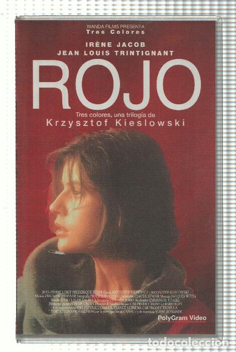 Collectionnisme de Revues et Journaux: VHS-Cine: Tres Colores: ROJO - Irene Jacob - Krzysztof Kieslowski