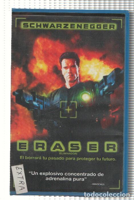 Coleccionismo de Revistas y Peri&oacute;dicos: VHS-Cine: ERASER - Arnold Schwarzenegger - Chuck Russell