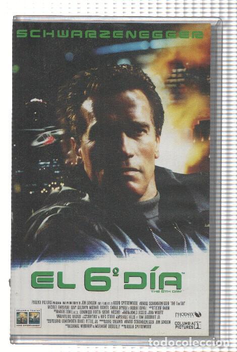 Sammeln von Zeitschriften und Zeitungen: VHS-Cine: EL SEXTO DIA - Arnold Schwarzenegger - Roger Spottiswoode