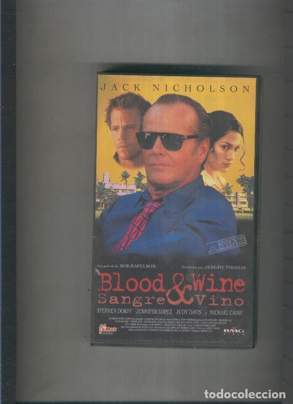 Collezionismo di Riviste e Giornali: Video VHS: Blood & Wine (sangre-vino) con Jack Nicholson - Varios