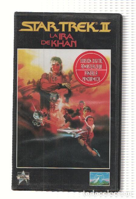 Coleccionismo de Revistas y Peri&oacute;dicos: VHS-Cine: STAR TREK II : La Ira de Khan - Nicholas Meyer (Version Digital Remasterizada) - Nicholas