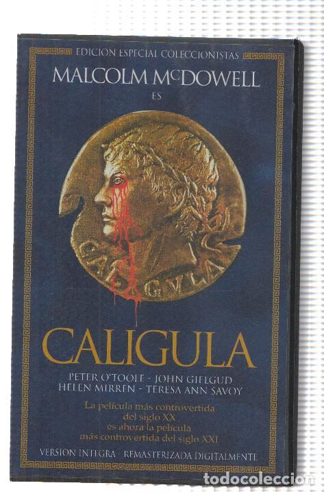 Coleccionismo de Revistas y Peri&oacute;dicos: VHS-Cine: CALIGULA - Malcom McDowell (Edicion Especial Coleccionistas) - Tinto Brass