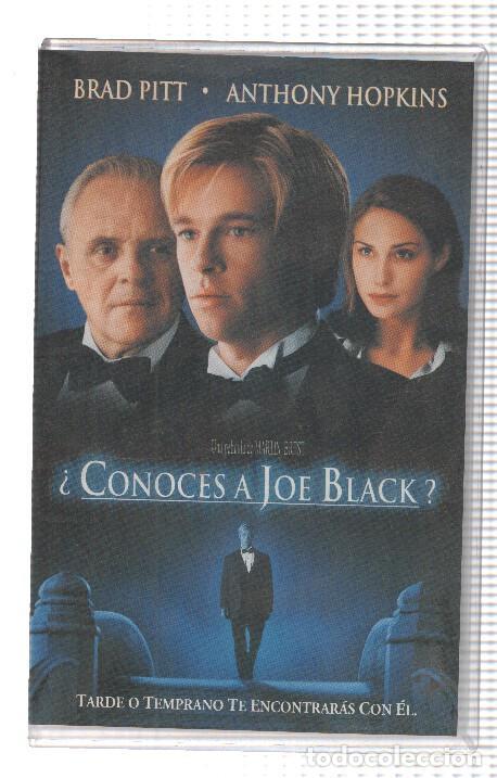 Colecionismo de Revistas e Jornais: VHS-Cine: &iquest;CONOCES A JOE BLACK? - Anthony Hopkins, Brad Pitt - Martin Brest