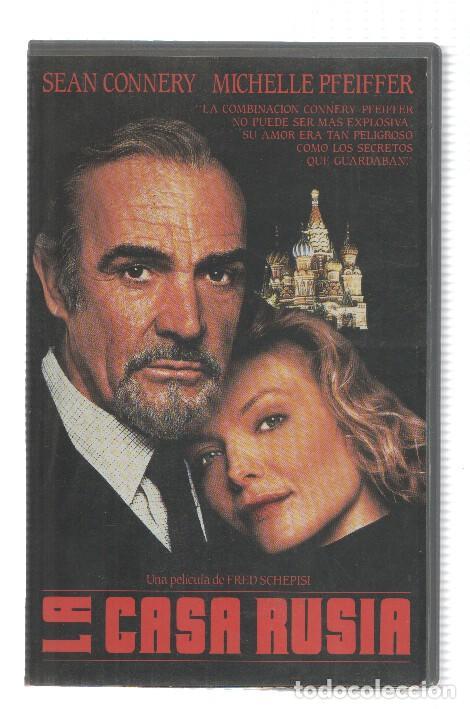 Colecionismo de Revistas e Jornais: VHS-Cine: LA CASA RUSIA - Sean Connery, Michelle Pfeiffer (MGM 1991) - Fred Schepisi