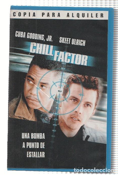 Colecionismo de Revistas e Jornais: VHS-Cine: CHILL FACTOR - Cuba Gooding Jr. - Hugh Johnson