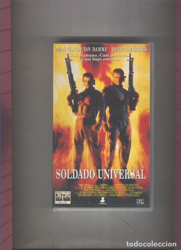 Colecionismo de Revistas e Jornais: Video VHS: Soldado universal (Van Damme) - Varios