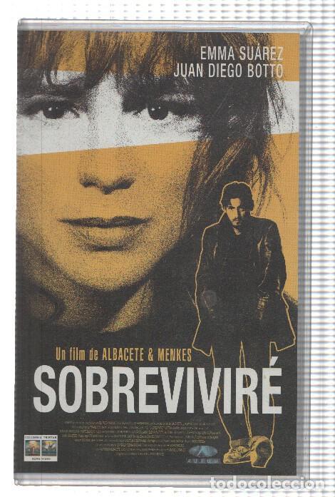 Colecionismo de Revistas e Jornais: VHS-Cine: SOBREVIVIRE - Emma Suarez, Juan Diego Botto (Columbia 2000) - Alfonso Albacete, David Men