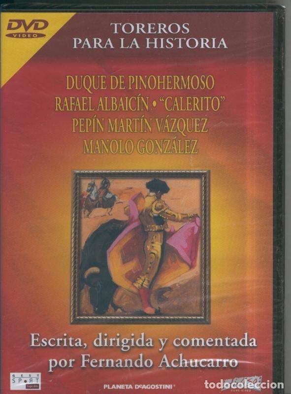 Colecionismo de Revistas e Jornais: DVD: Toreros para la historia: Duque de PinoHermoso-Calerito-Rafael Albaicin - Varios