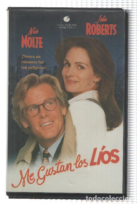 Colecionismo de Revistas e Jornais: VHS-Cine: ME GUSTAN LOS LIOS - Nick Nolte, Julia Roberts (Touchstone 1995) - Charles Shyer