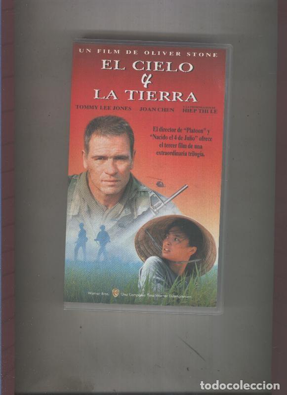 Collezionismo di Riviste e Giornali: Video VHS: El cielo y la tierra con Tommy Lee Jones - Varios