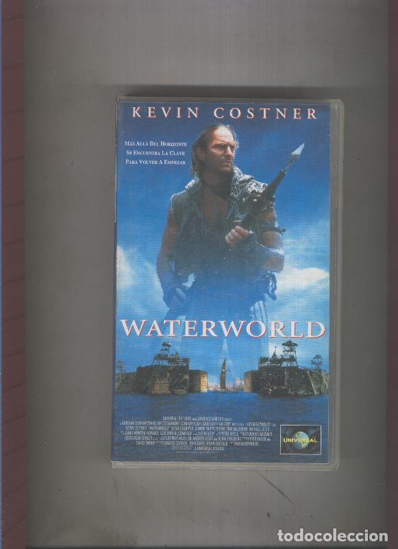 Collezionismo di Riviste e Giornali: Video VHS: Waterwolrd con Kevin Costner - Varios