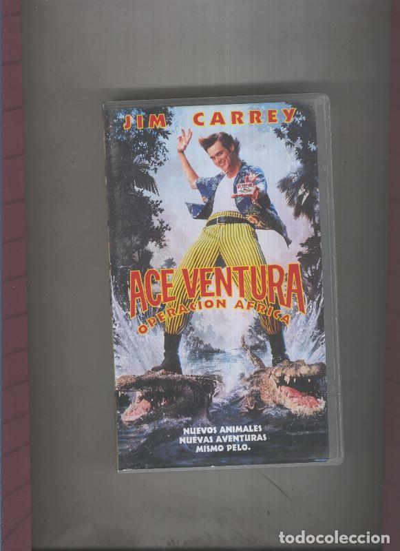 Collezionismo di Riviste e Giornali: Video VHS: Ace Ventura Operacion Africa con Jim Carrey - Varios