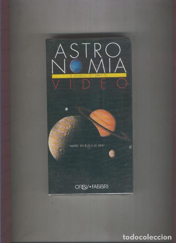 Sammeln von Zeitschriften und Zeitungen: Video VHS: Astronomia el universo en directo numero 22: Marte: en busca de vida - Varios