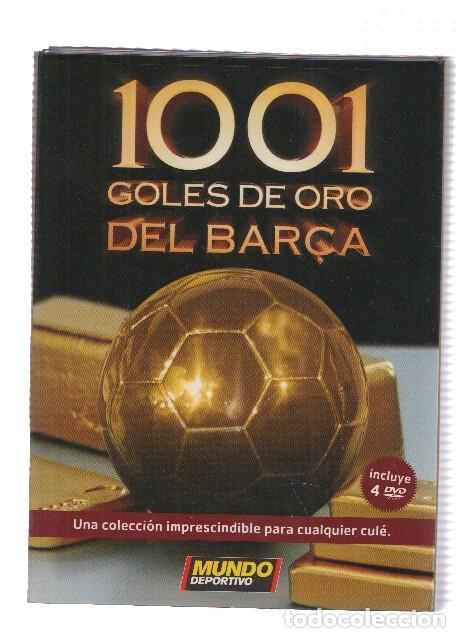 Sammeln von Zeitschriften und Zeitungen: DVD-Documental: 1001 GOLES DE ORO DEL BAR&Ccedil;A - F.C Barcelona, 4DVDs (MUNDO DEPORTIVO) - Luis Eduardo