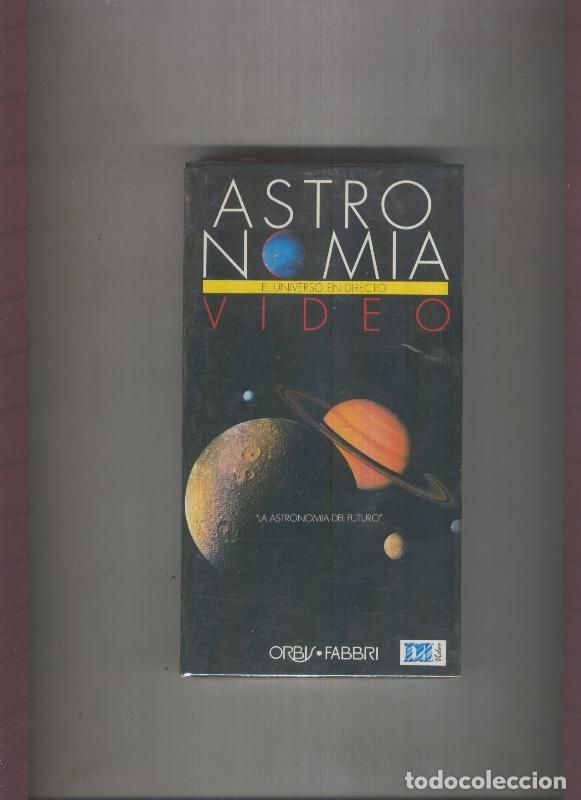 Sammeln von Zeitschriften und Zeitungen: Video VHS: Astronomia el universo en directo numero 16: La astronomia del futuro - Varios