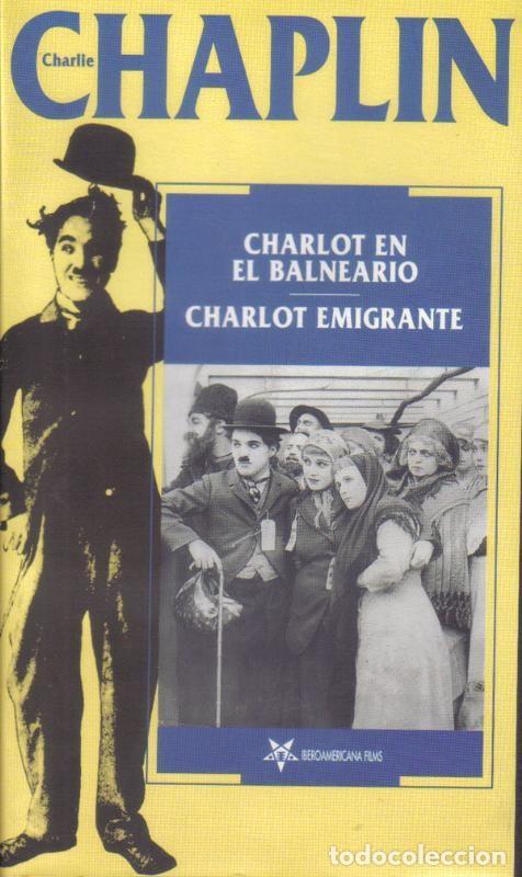 Sammeln von Zeitschriften und Zeitungen: Pelicula VHS: Chaplin: Charlot en el balneario / Charlot emigrante - Varios