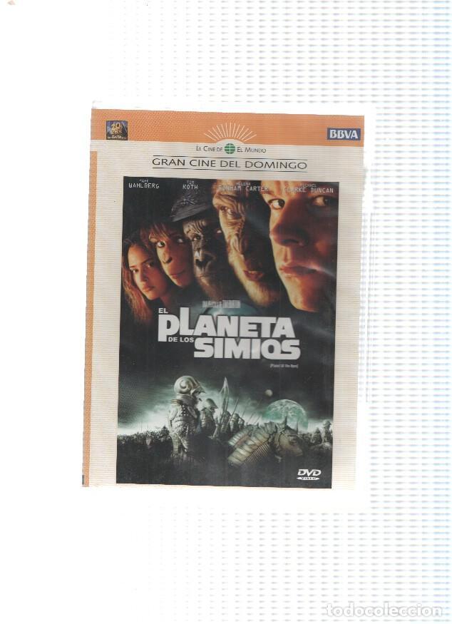 Coleccionismo de Revistas y Peri&oacute;dicos: DVD-Cine: EL PLANETA DE LOS SIMIOS - Tim Burton (Fox 2001) - Tim Burton
